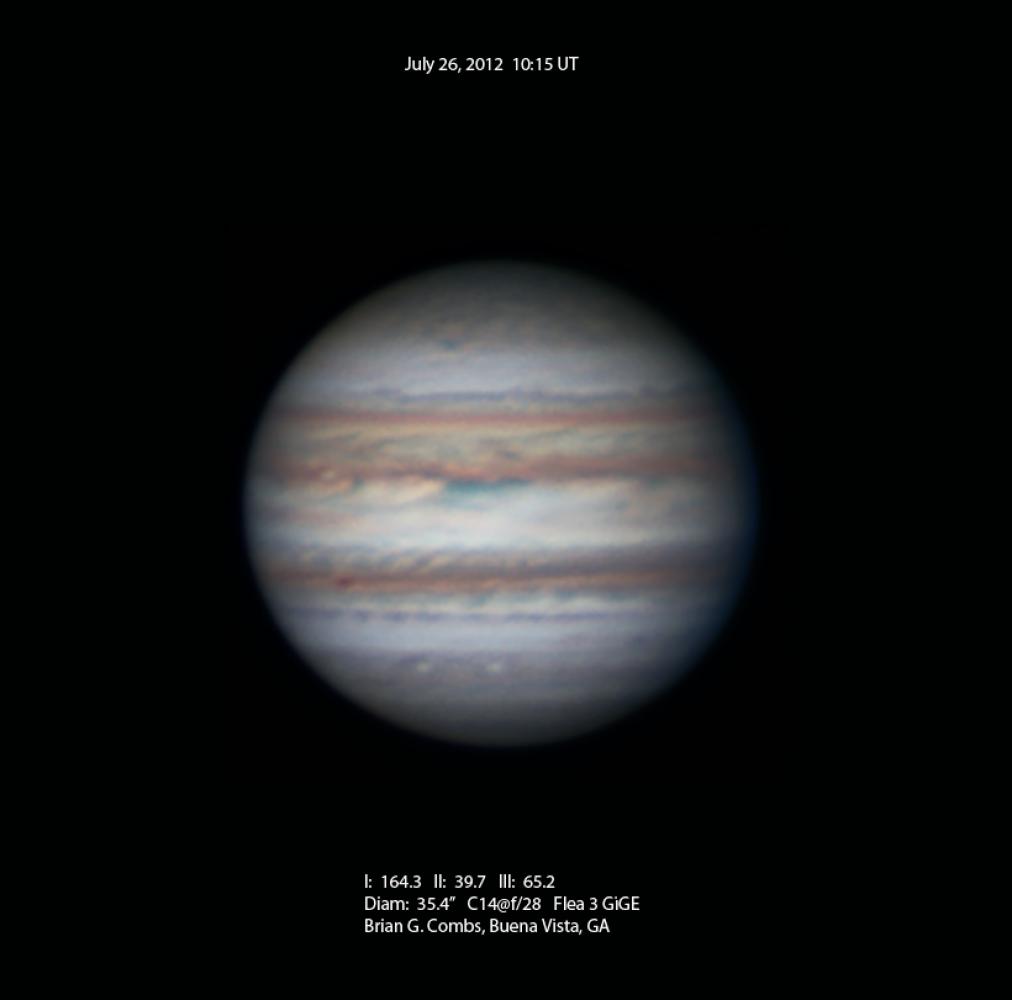 Jupiter - July 26, 2012