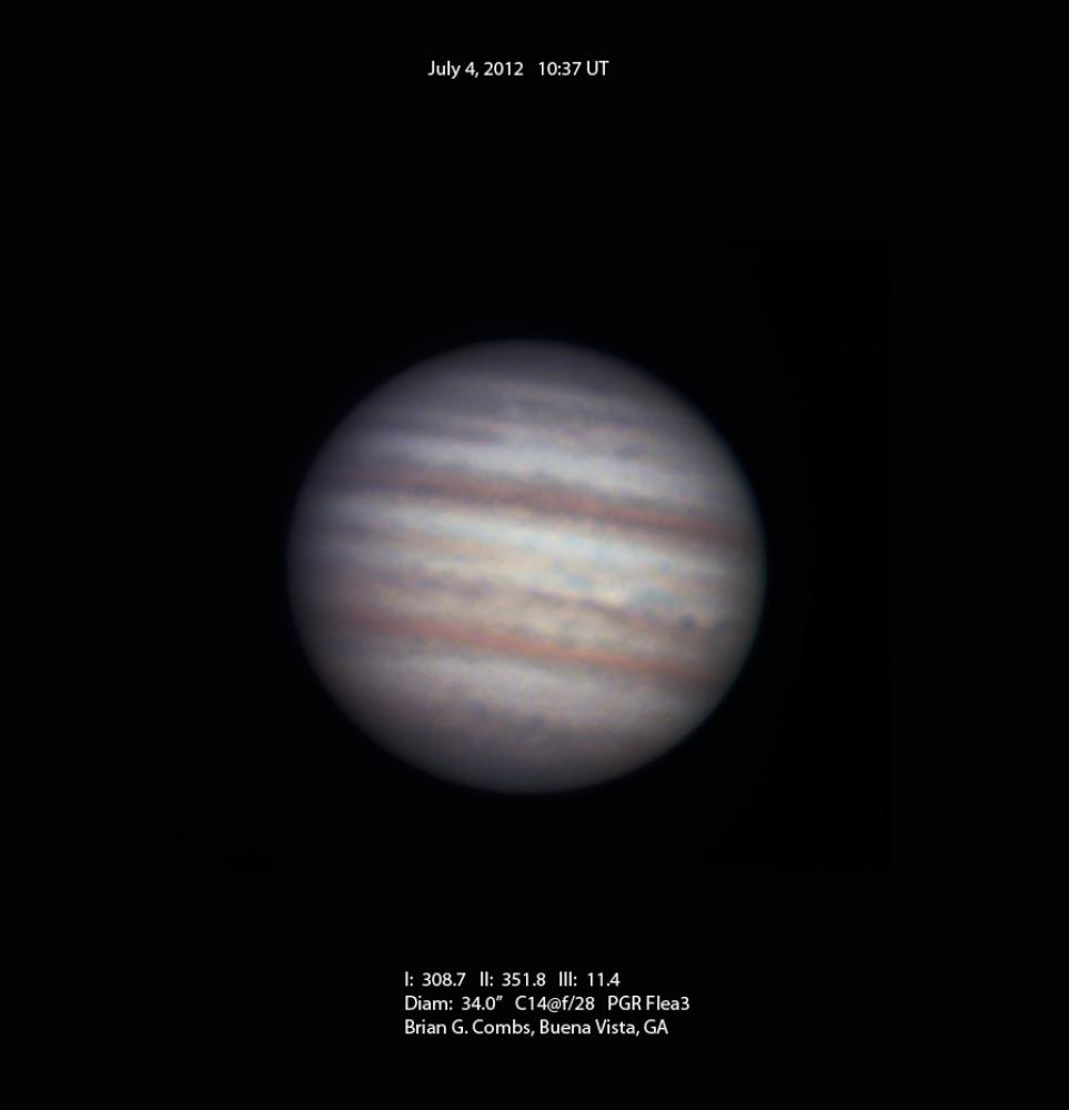 Jupiter - July 4, 2012