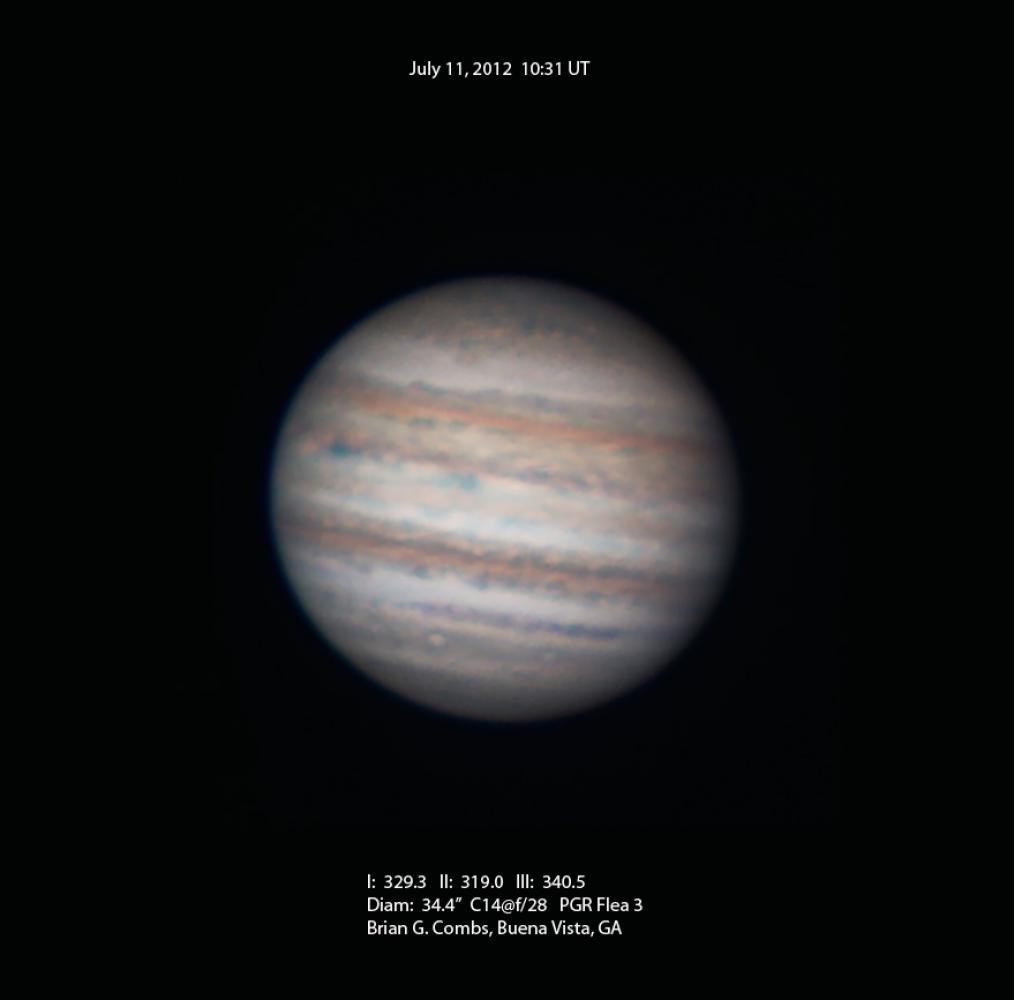 Jupiter - July 11, 2012