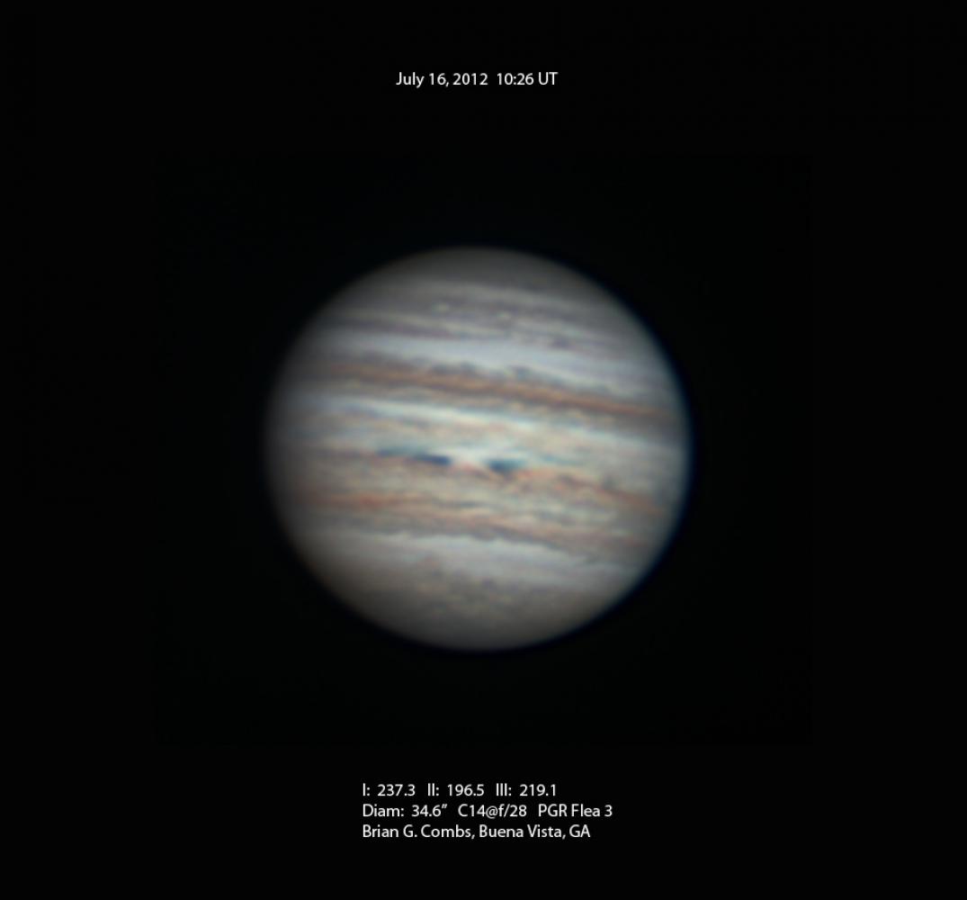 Jupiter - July 16, 2012