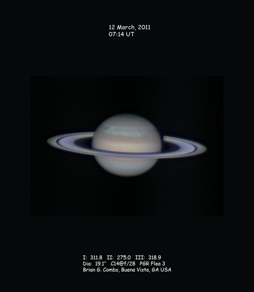 Saturn - 12 March, 2011