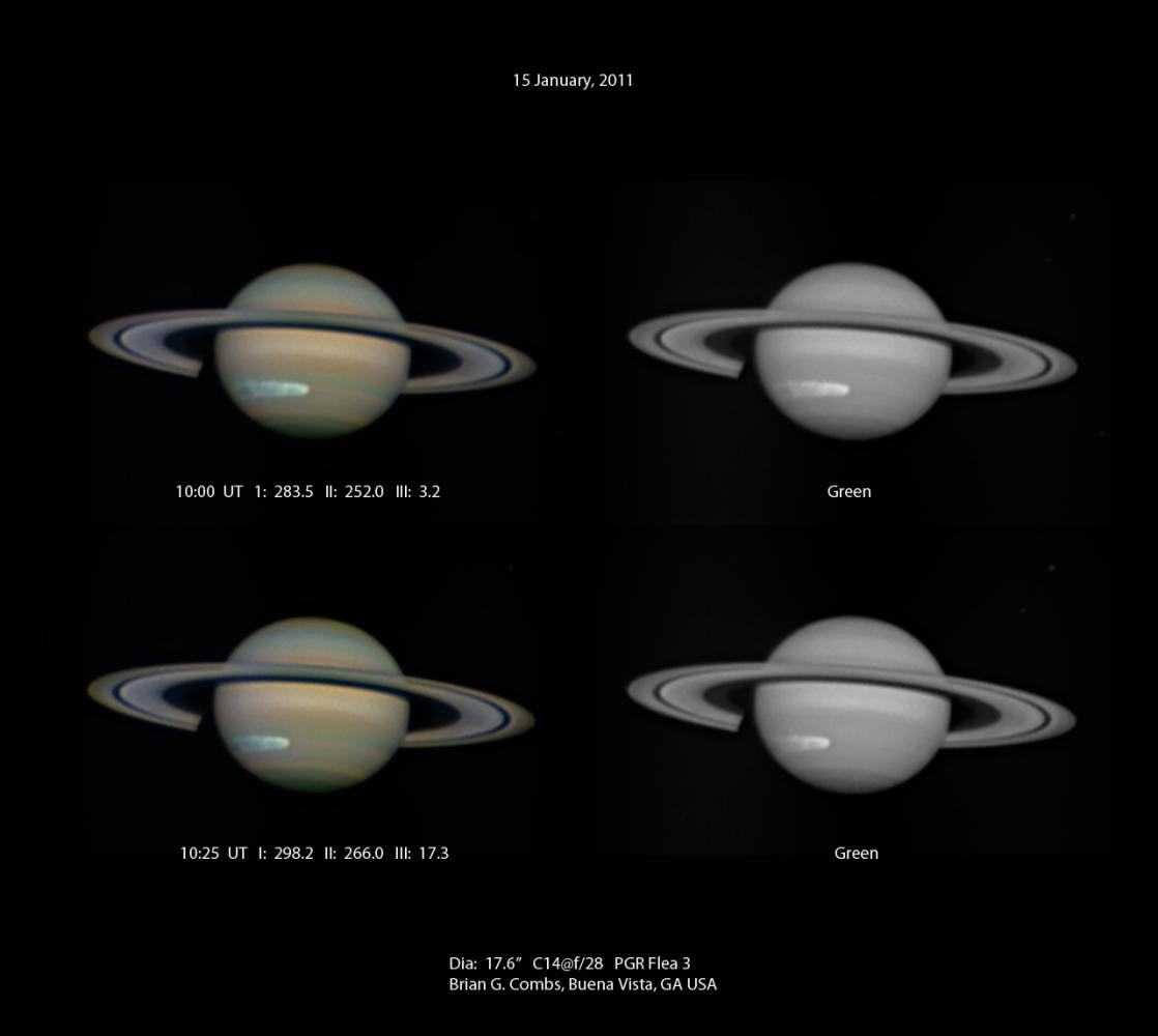 Saturn - 15 January, 2011