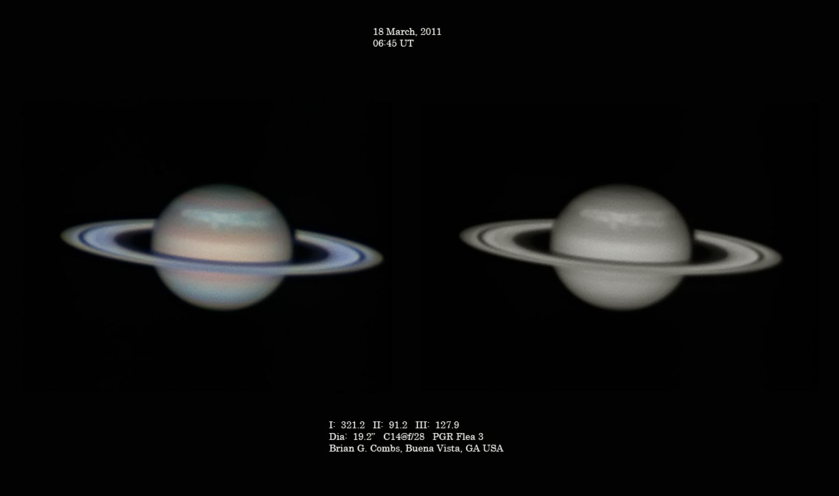 Saturn - 18 March, 2011