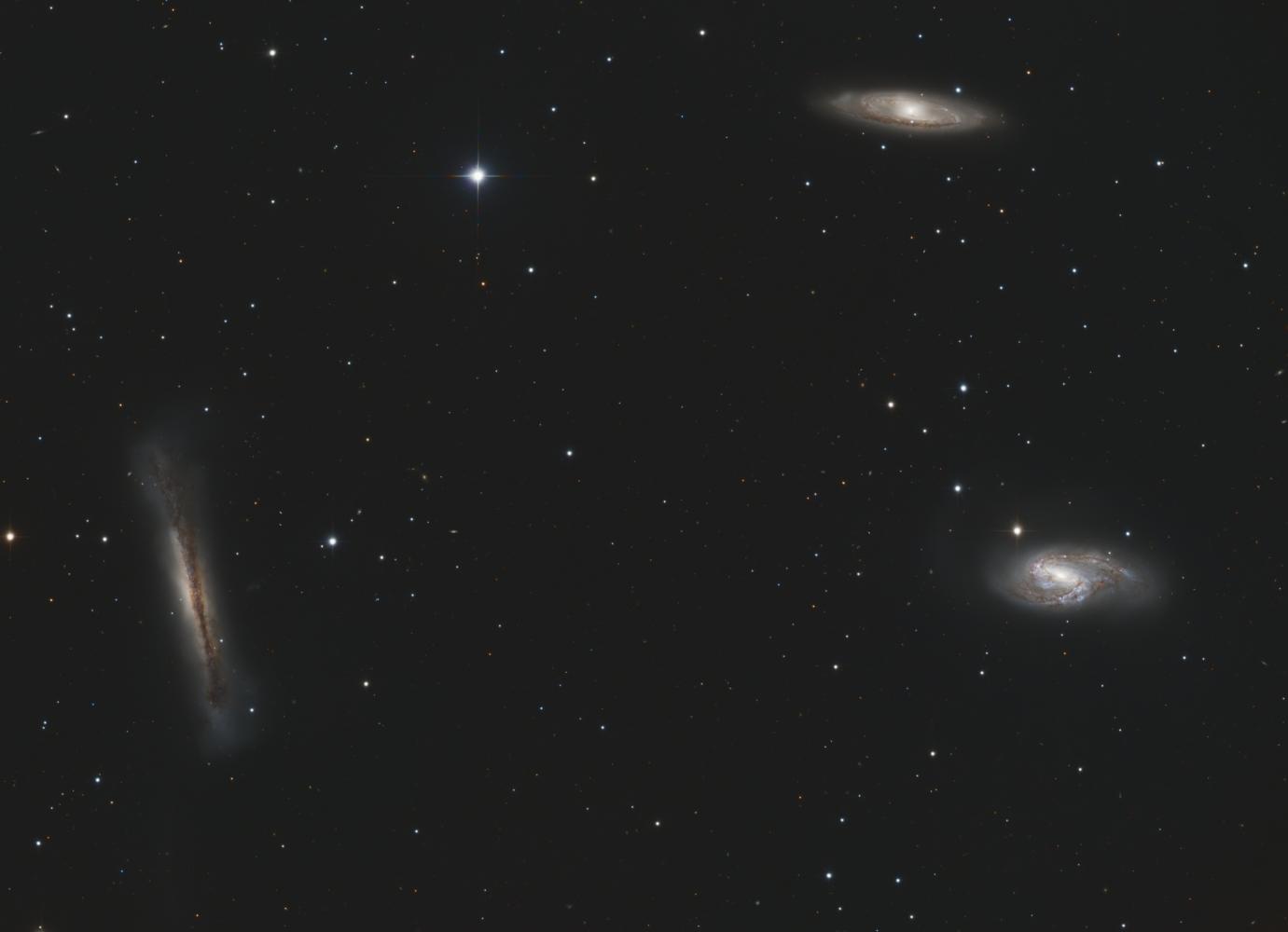 The Leo Triplet