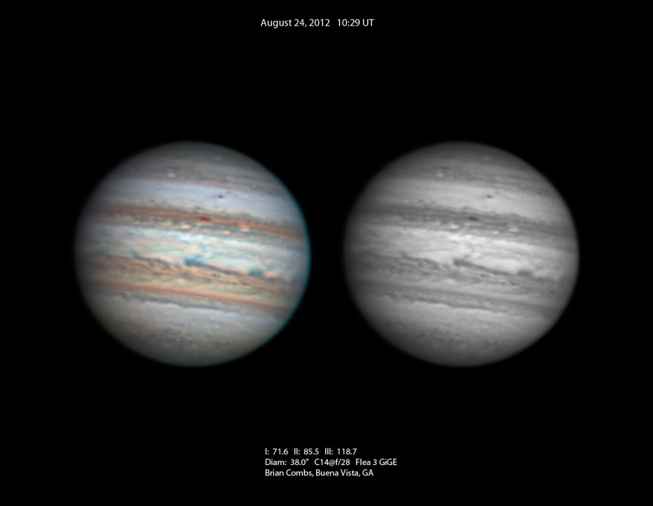 Jupiter - August 24, 2012