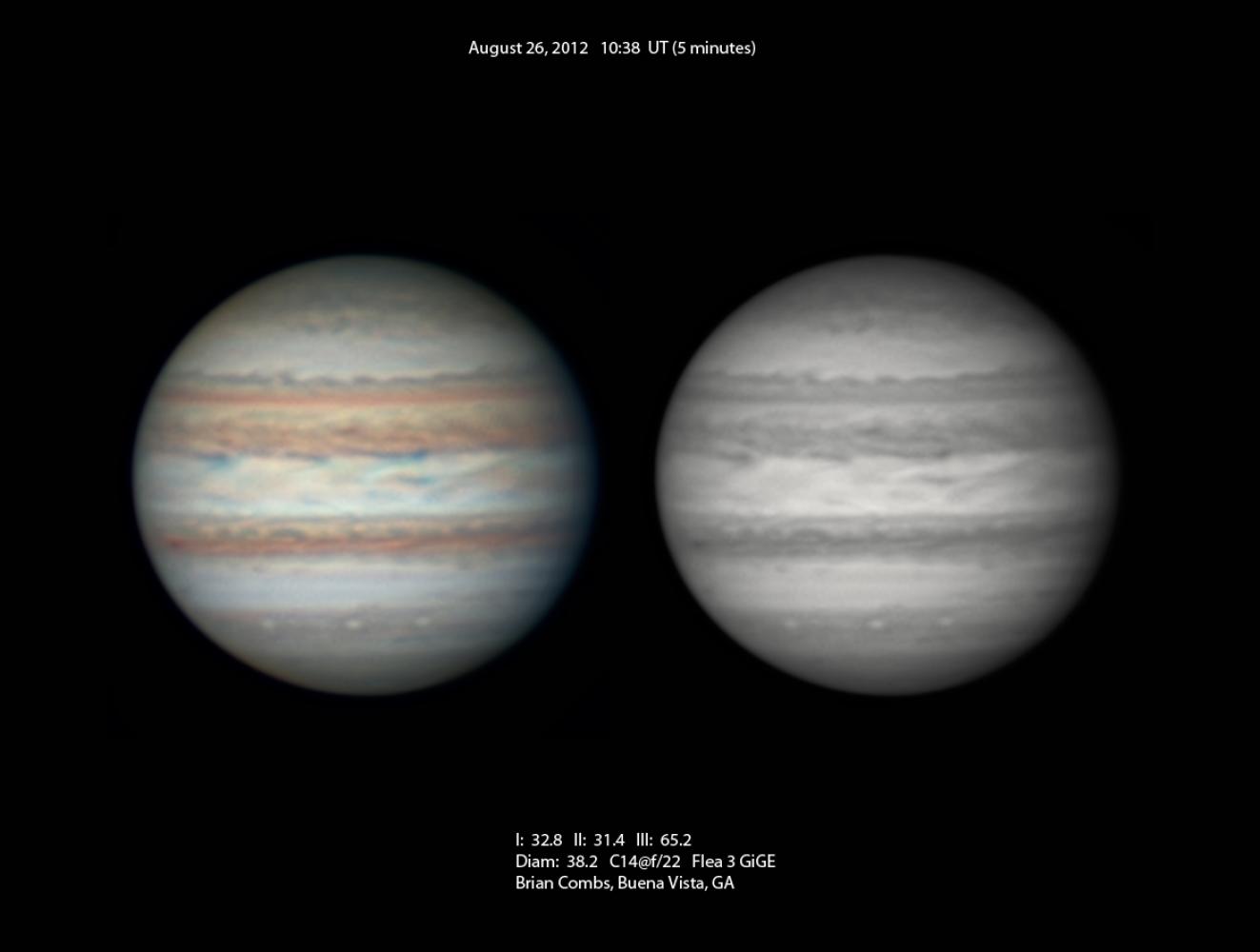Jupiter - August 26, 2012