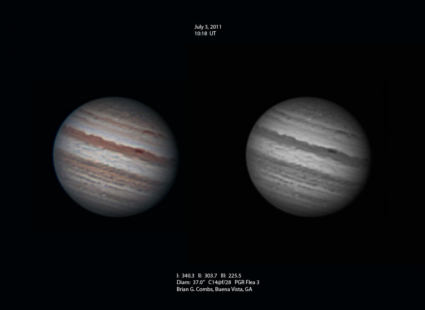 Jupiter - July 3, 2011