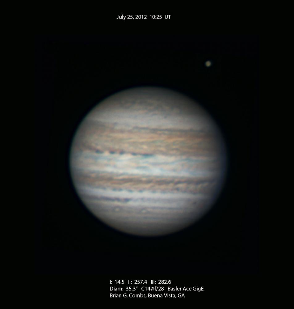 Jupiter and Callisto - July 25, 2012