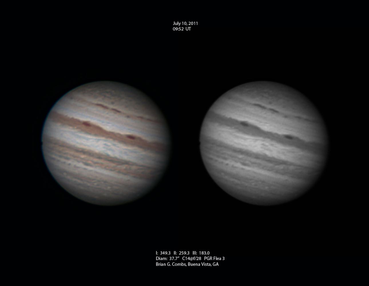 Jupiter - July 10, 2011