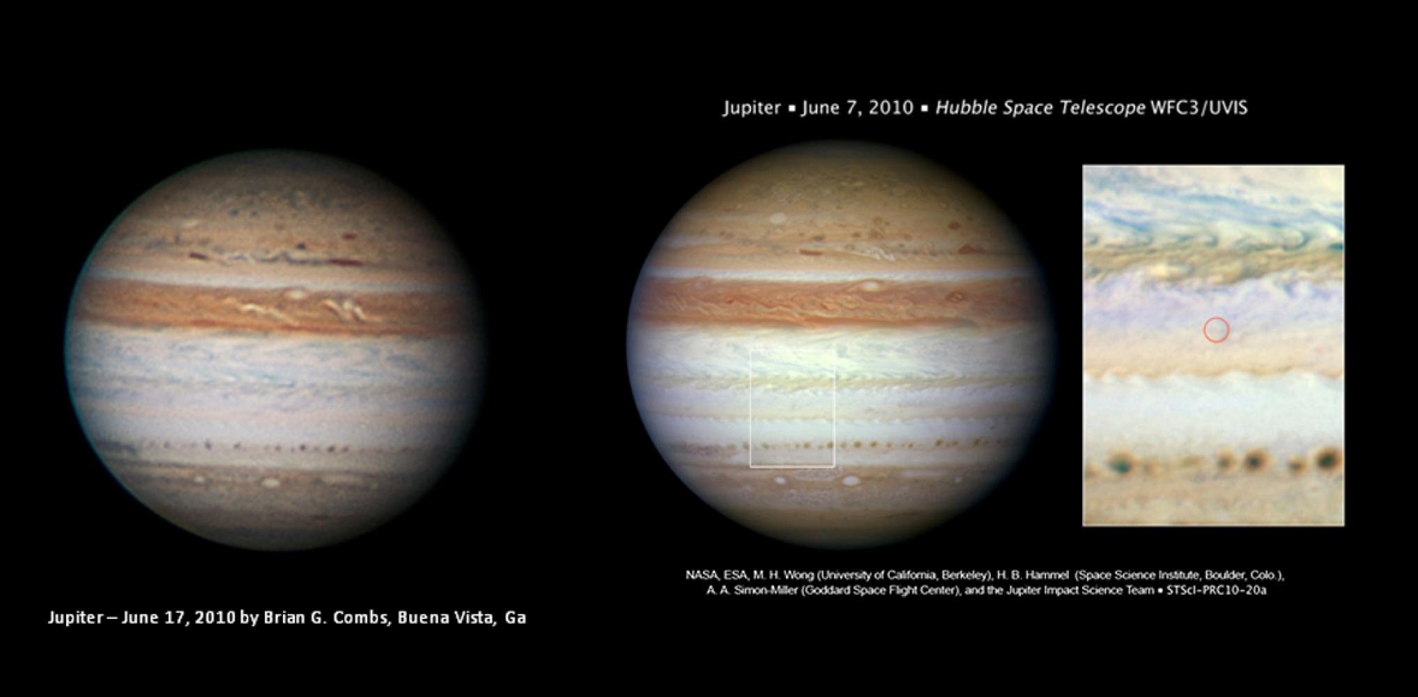 Hubble Comparison