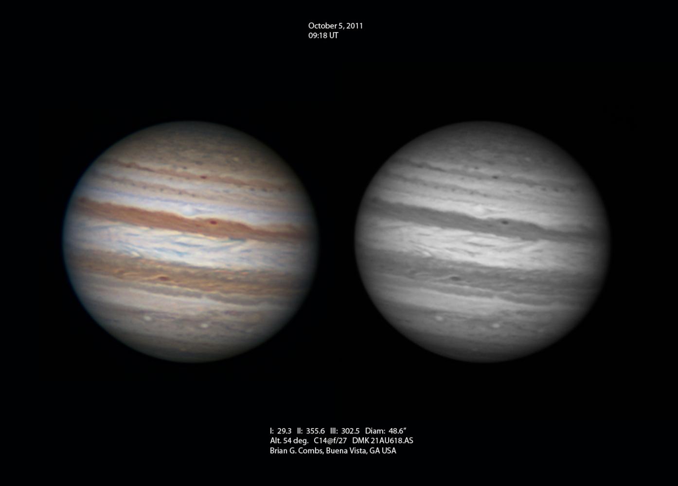 Jupiter - October 5, 2011