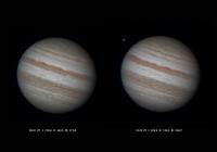 Jupiter and Europa - August 6, 2011