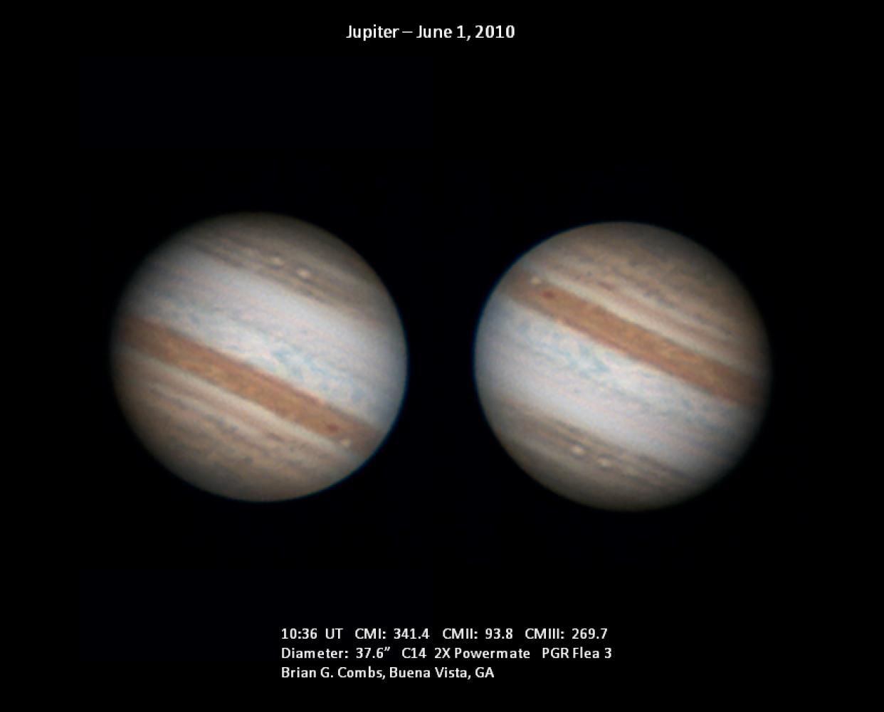 Jupiter - June 1, 2010