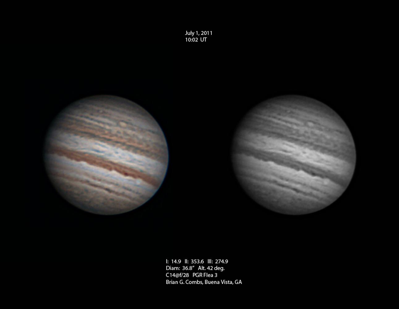 Jupiter - July 1, 2011