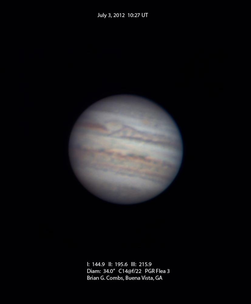 Jupiter - July 3, 2012