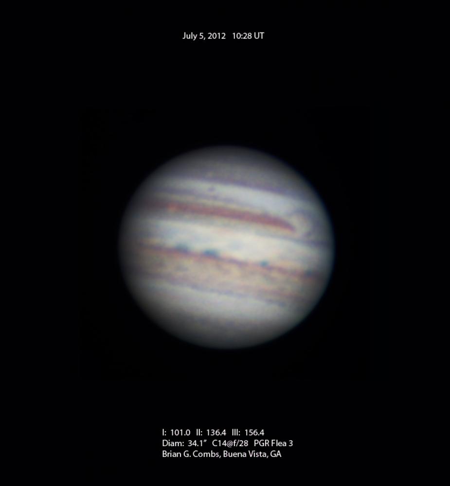Jupiter - July 5, 2012