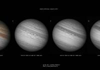 Jupiter and Europa - August 5, 2010