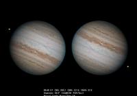 Jupiter and Io - June 14, 2010