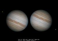 Jupiter and Io - June 14, 2010