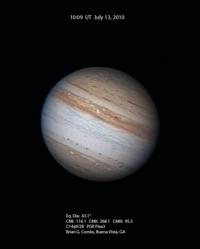 Jupiter- July 13, 2010