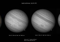Jupiter and Europa - July 20, 2010