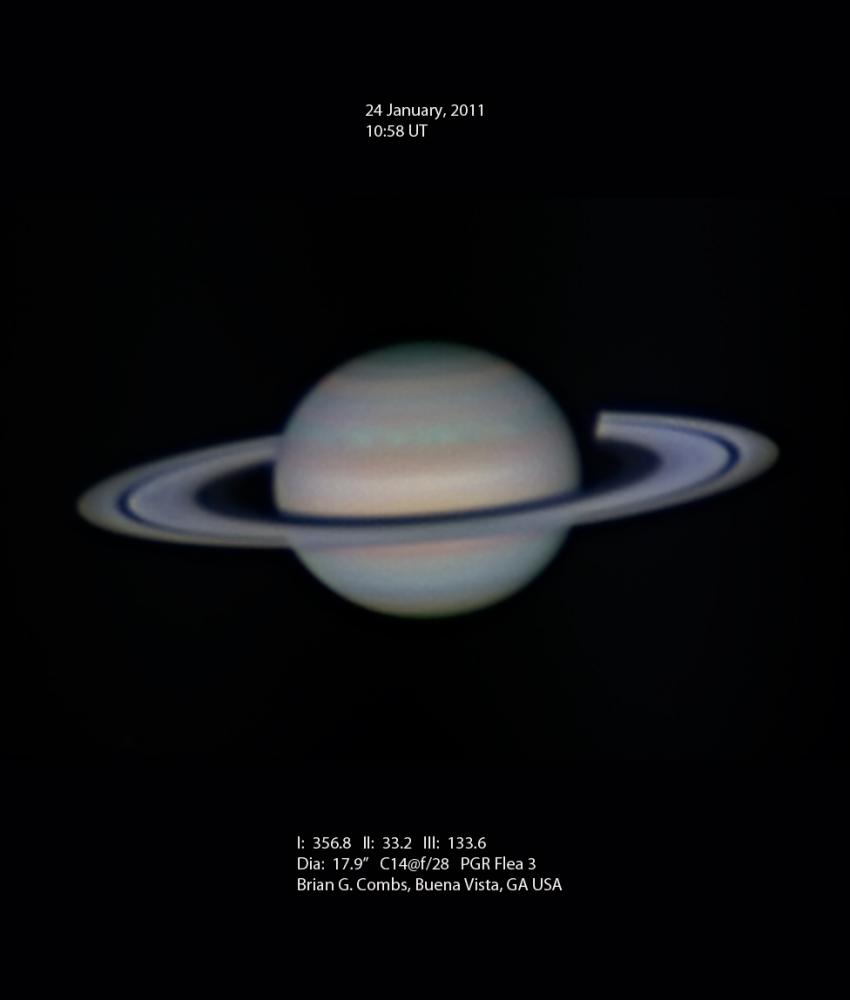 Saturn - 24 January, 2011