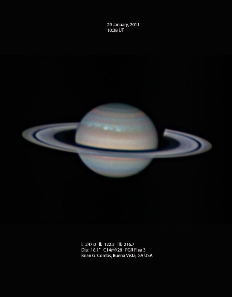 Saturn - 29 January, 2011