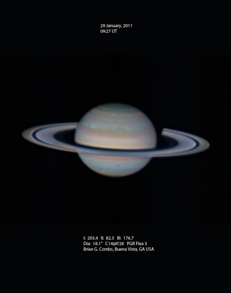 Saturn - 29 January, 2011