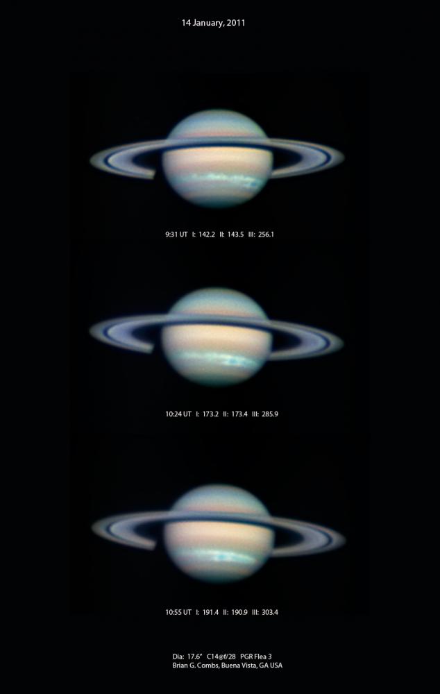 Saturn - 14 January, 2011