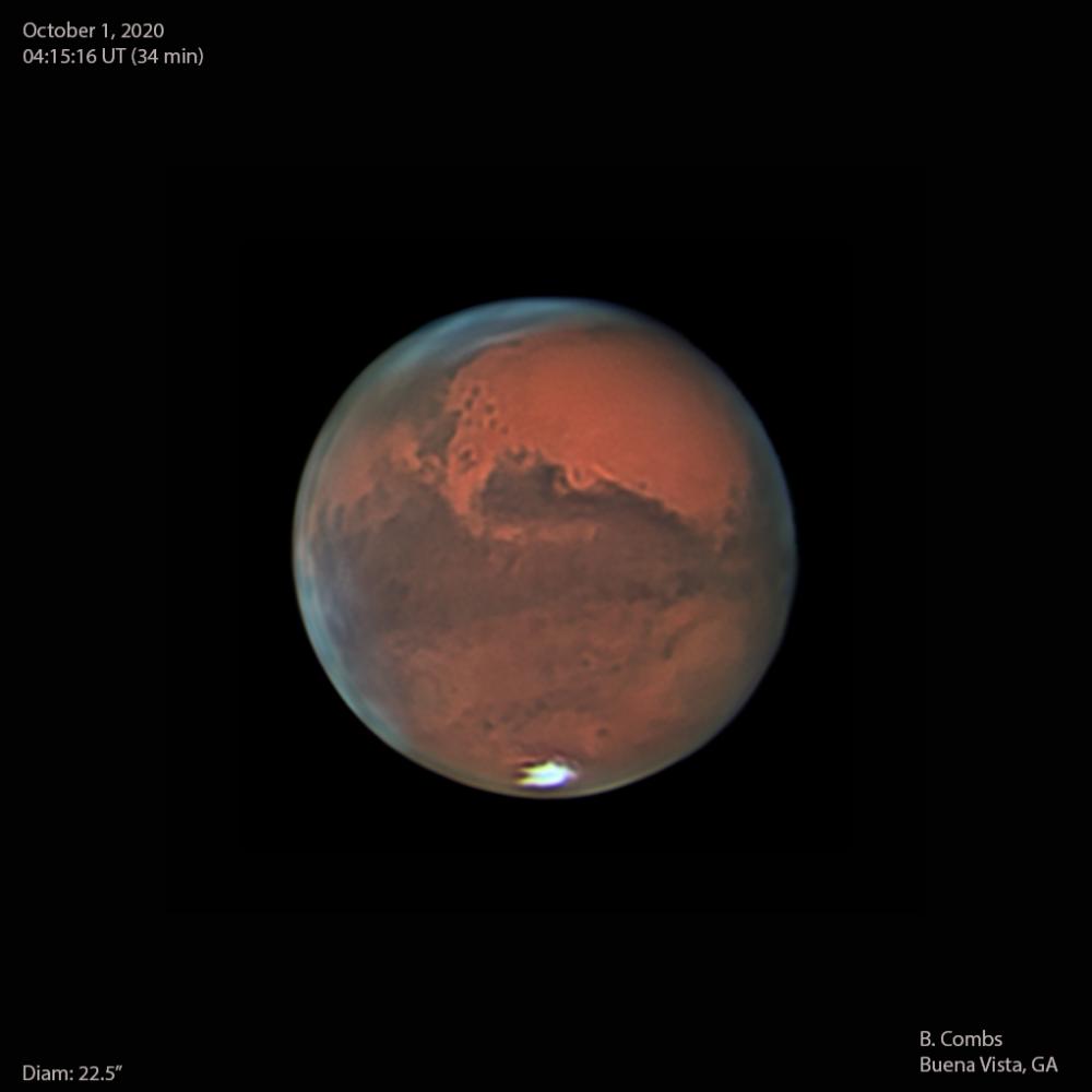 Mars - October 1, 2020