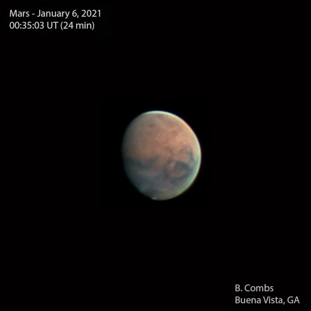 Mars - January 6, 2021